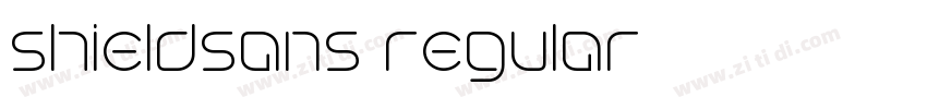 shieldsans regular字体转换 shieldsans regular字体转换